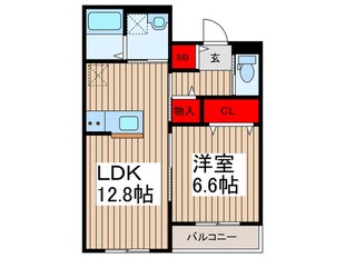 仮)越谷市千間台東新築ﾏﾝｼｮﾝの物件間取画像